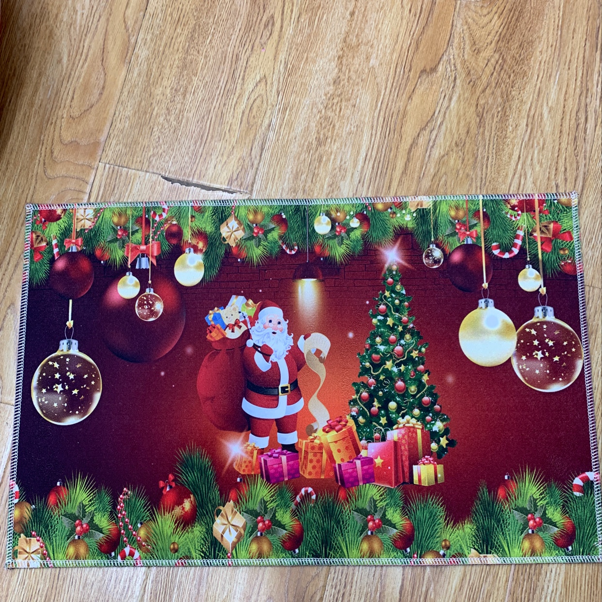Christmas mat