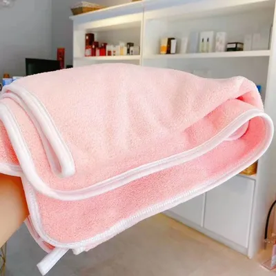Bath towel household bath coral fleecy water quickly dry hair men and women large bath towel wrap thumbnail