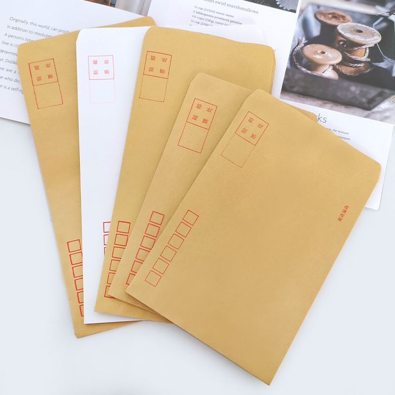 信封信纸200个装工资袋7号邮局标准增值税专用信封详情图5