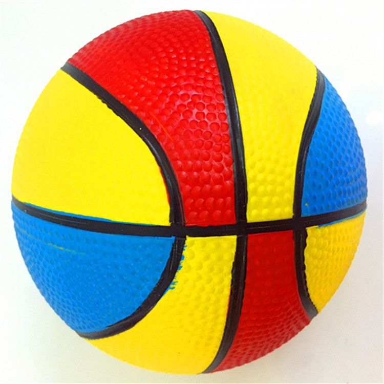 Three-color blue ball hot style children customized 9 "with orange color to match the classic football basketball primary and secondary school students training Specification drawing