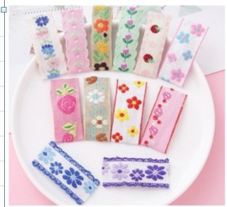 Cloth art hairpin thumbnail