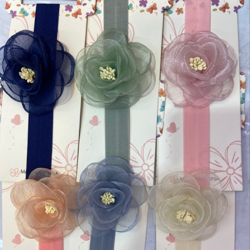 Korean version of lace children little girl princess flower hair accessories thumbnail