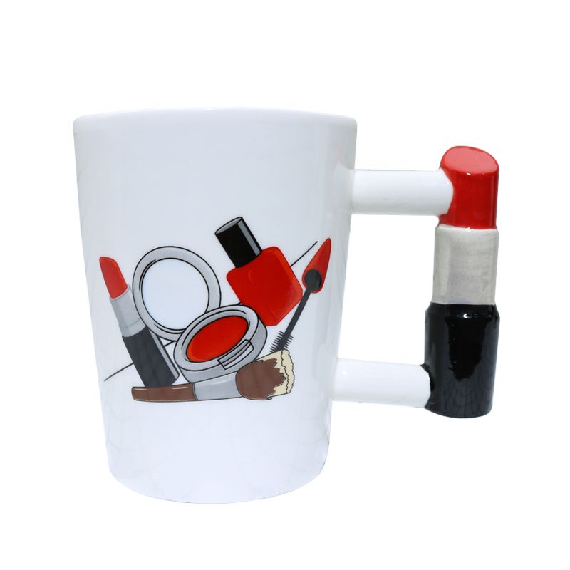 Home Water Cup Office Women's Makeup Cup Home Drinking Water To Send His Girlfriend Ceramic Cup Gift Super Cute Water Cup God Application Scenario