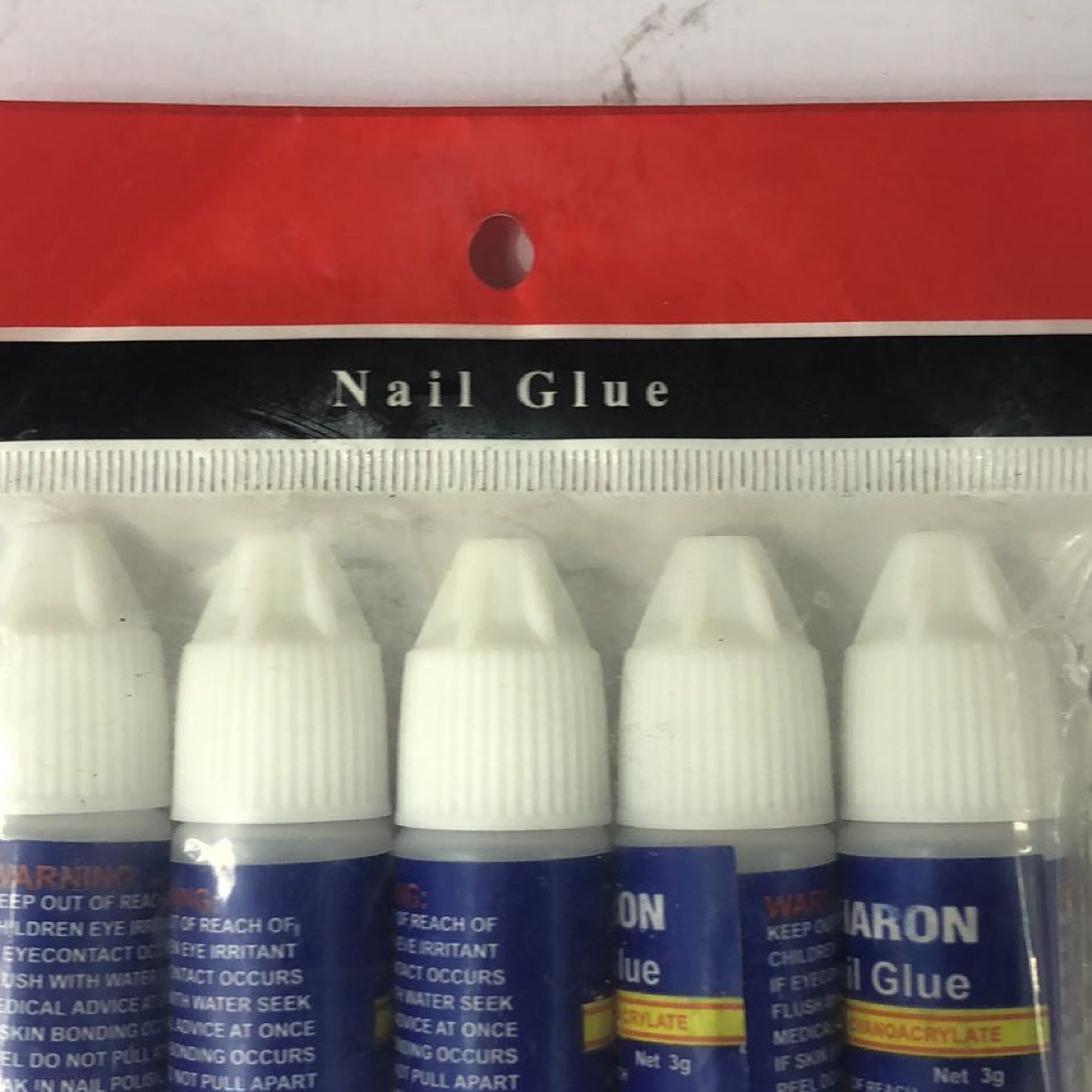 5 bags of nail glue thumbnail