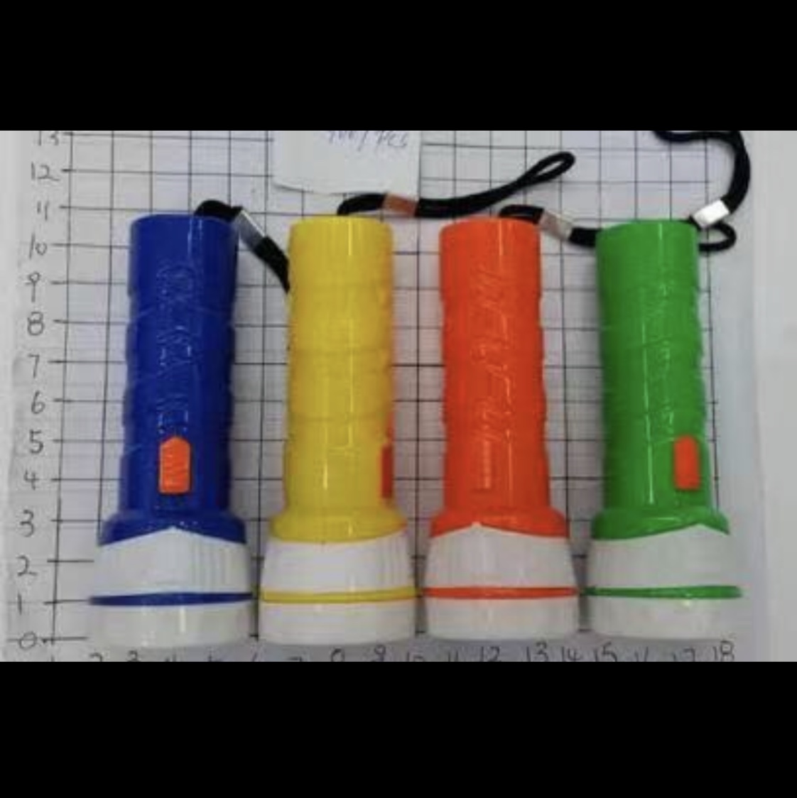 Plastic electronic flashlight thumbnail