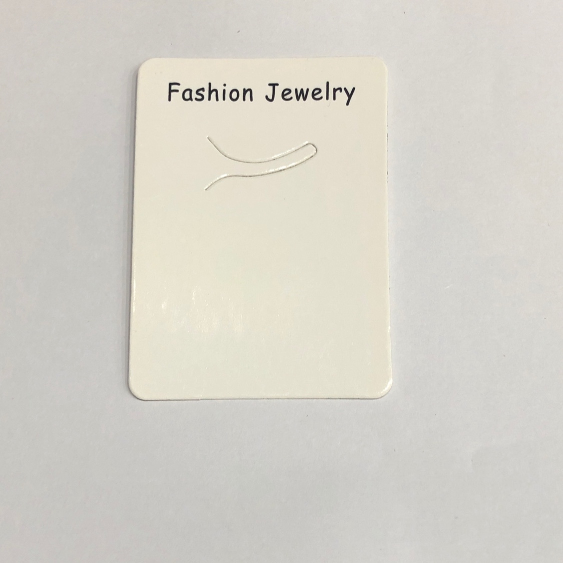 Manufacturers direct paper card jewelry packaging customized pendant card 5.4*7.5 thumbnail