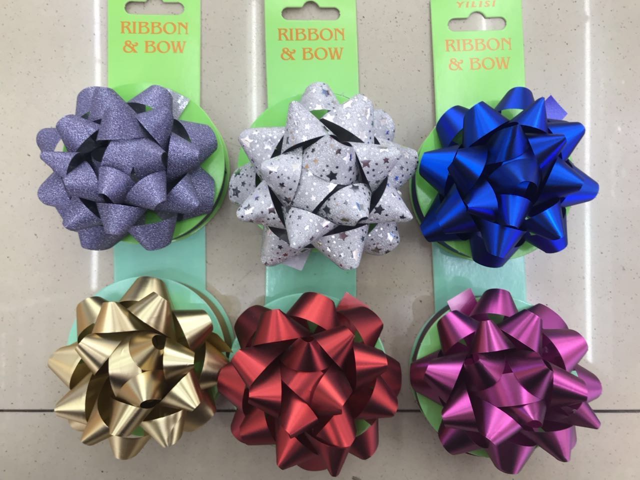 4 inch flower +4 meter ribbon