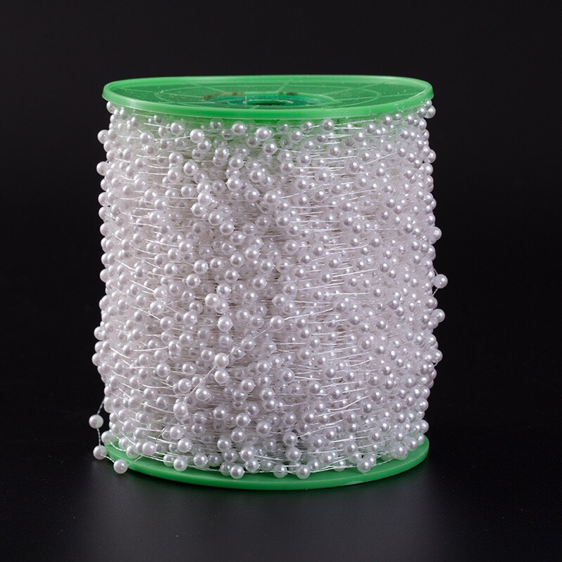 线珠白底实物图