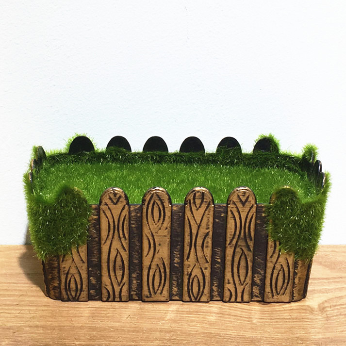 工厂直销塑料花盆2885S+植绒塑料花盆仿瓷花盆详情图2