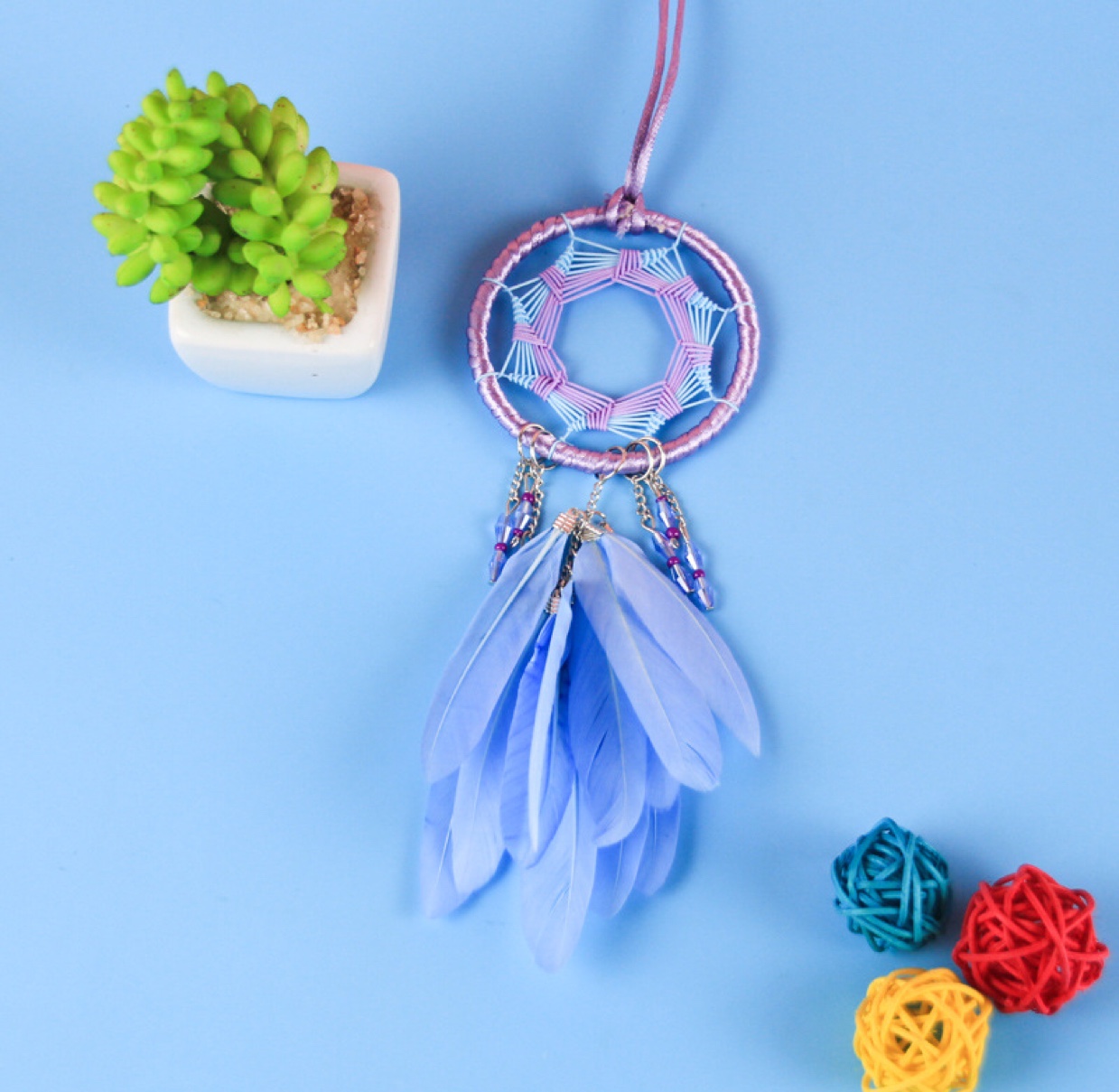 复古七芒星挂件细节图
