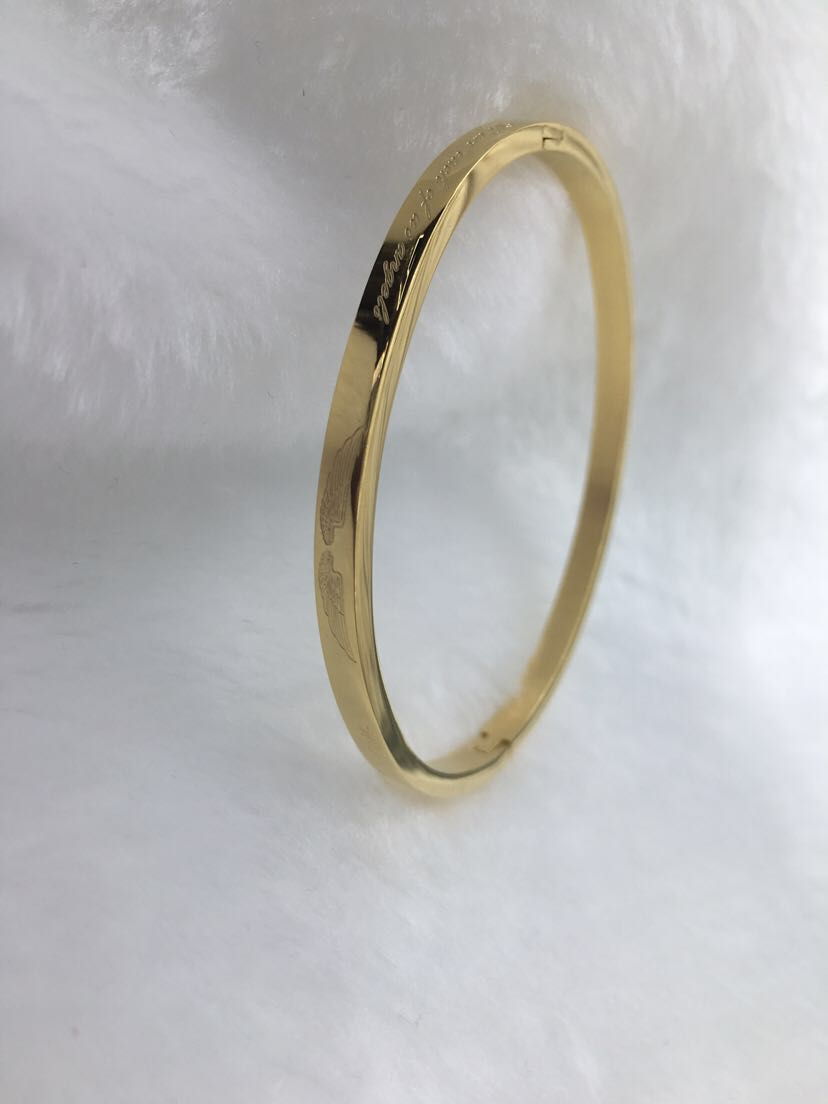 Ladies' titanium steel bracelet
