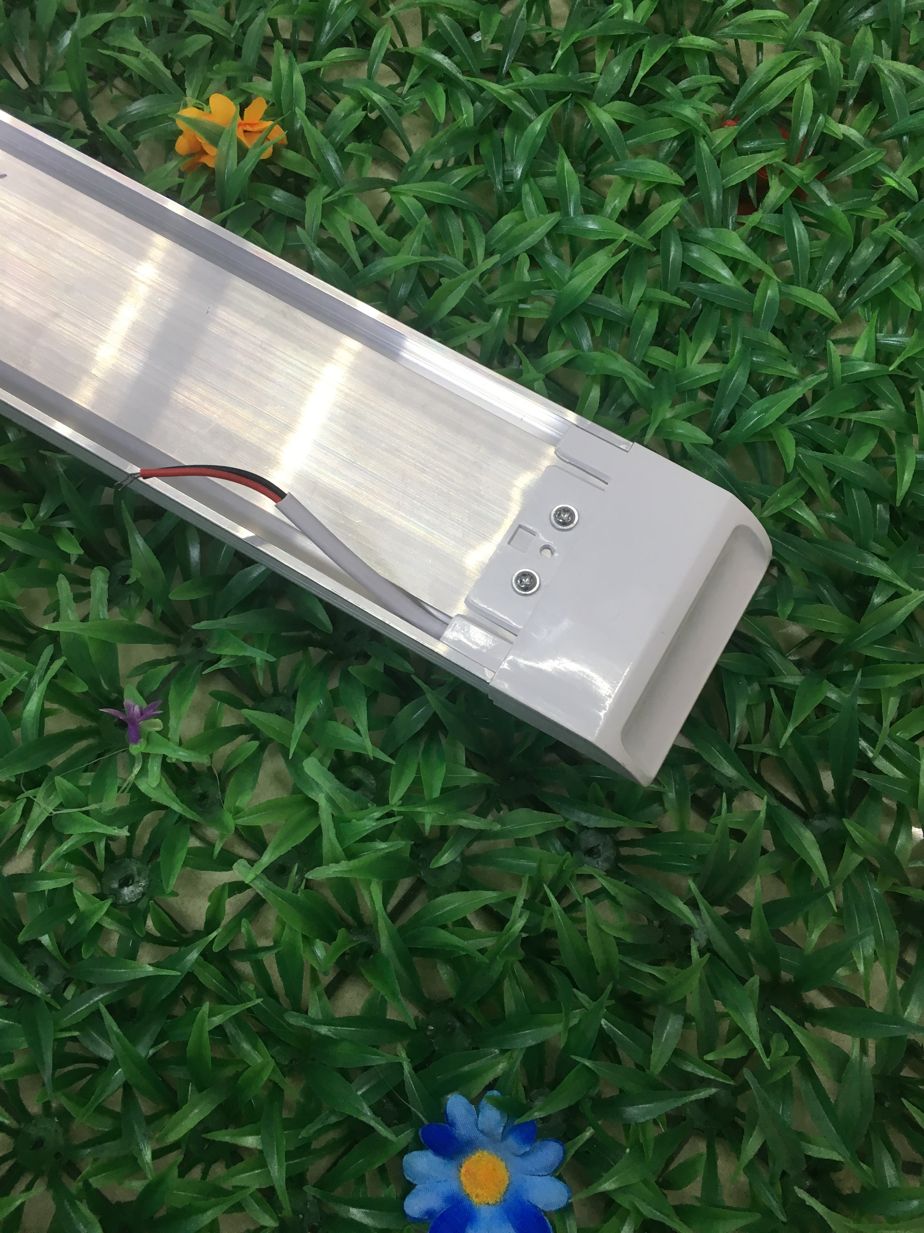 1.2M72w Square Led Lamp Dust-Proof Purification Lamp Warehouse Long Strip Fluorescent Lamp Embossed Cover Specification drawing