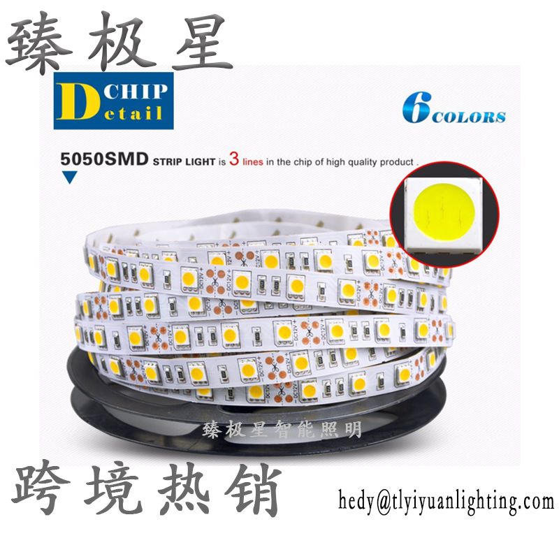 5050 LED with IP20 high voltage DC12V LED white light neutral light warm white light