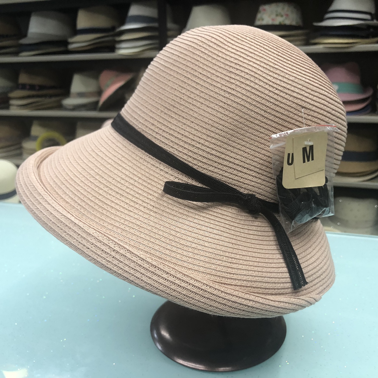 Hepburn Wind Shade Straw Hat Woman Retro Foldable Basin Hat Artistic Fisherman Hat Simple Sun Hat Casual Hat undefined