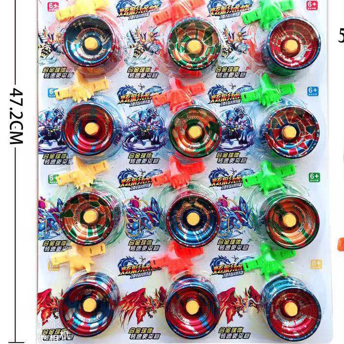 Alloy single bearing yo-yo with beast ring