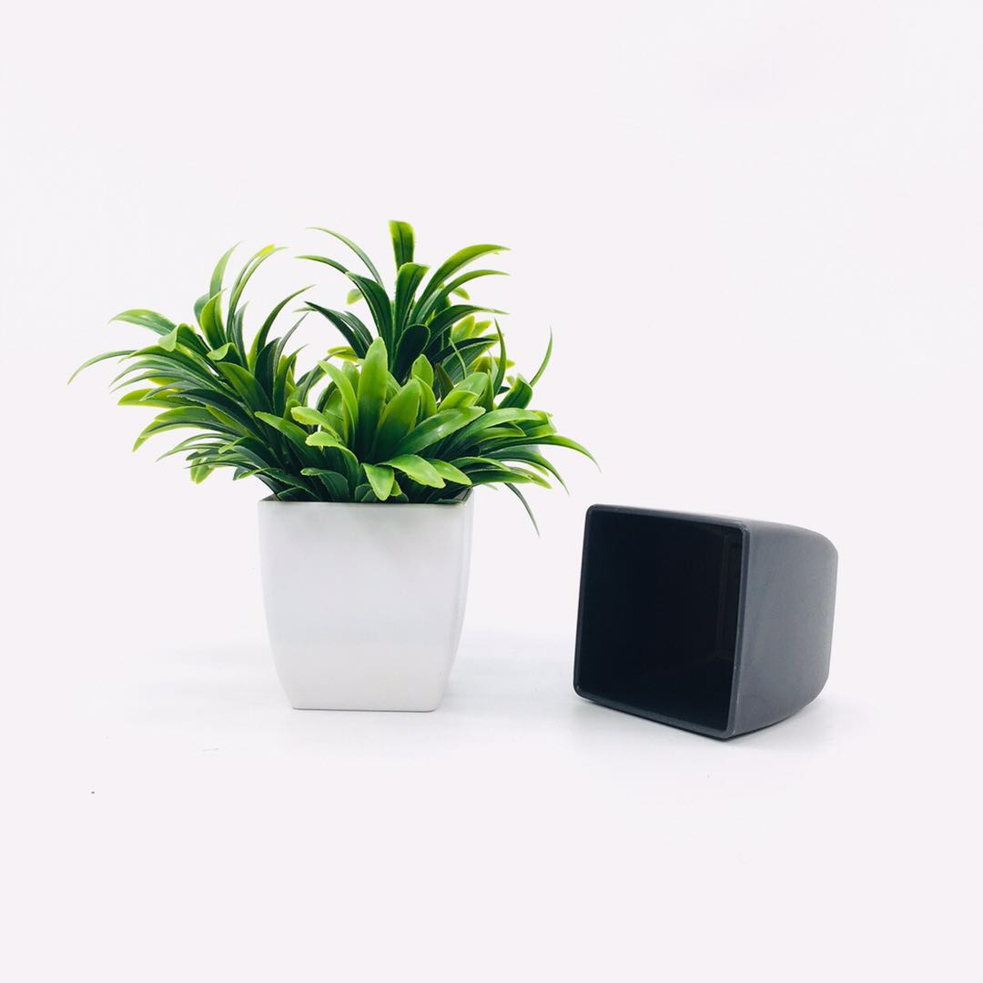 工厂直销塑料花盆P008塑料花盆仿瓷花盆