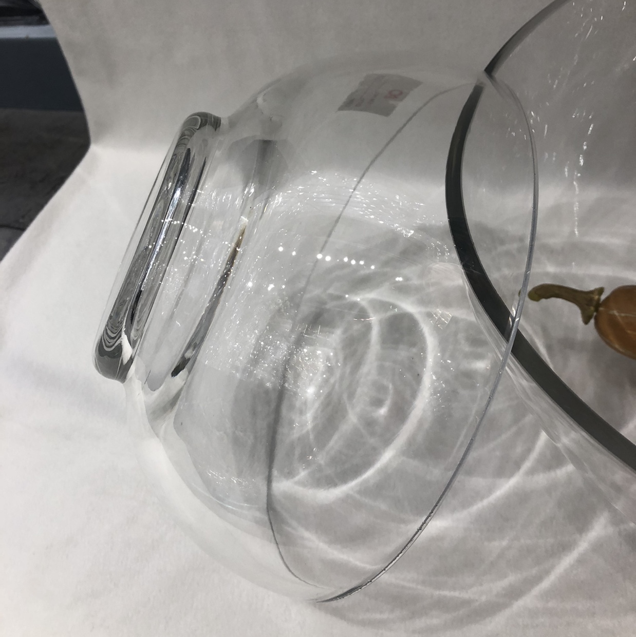 简约风水果盘家居用品客厅卧室餐厅玻璃水果盘产品图