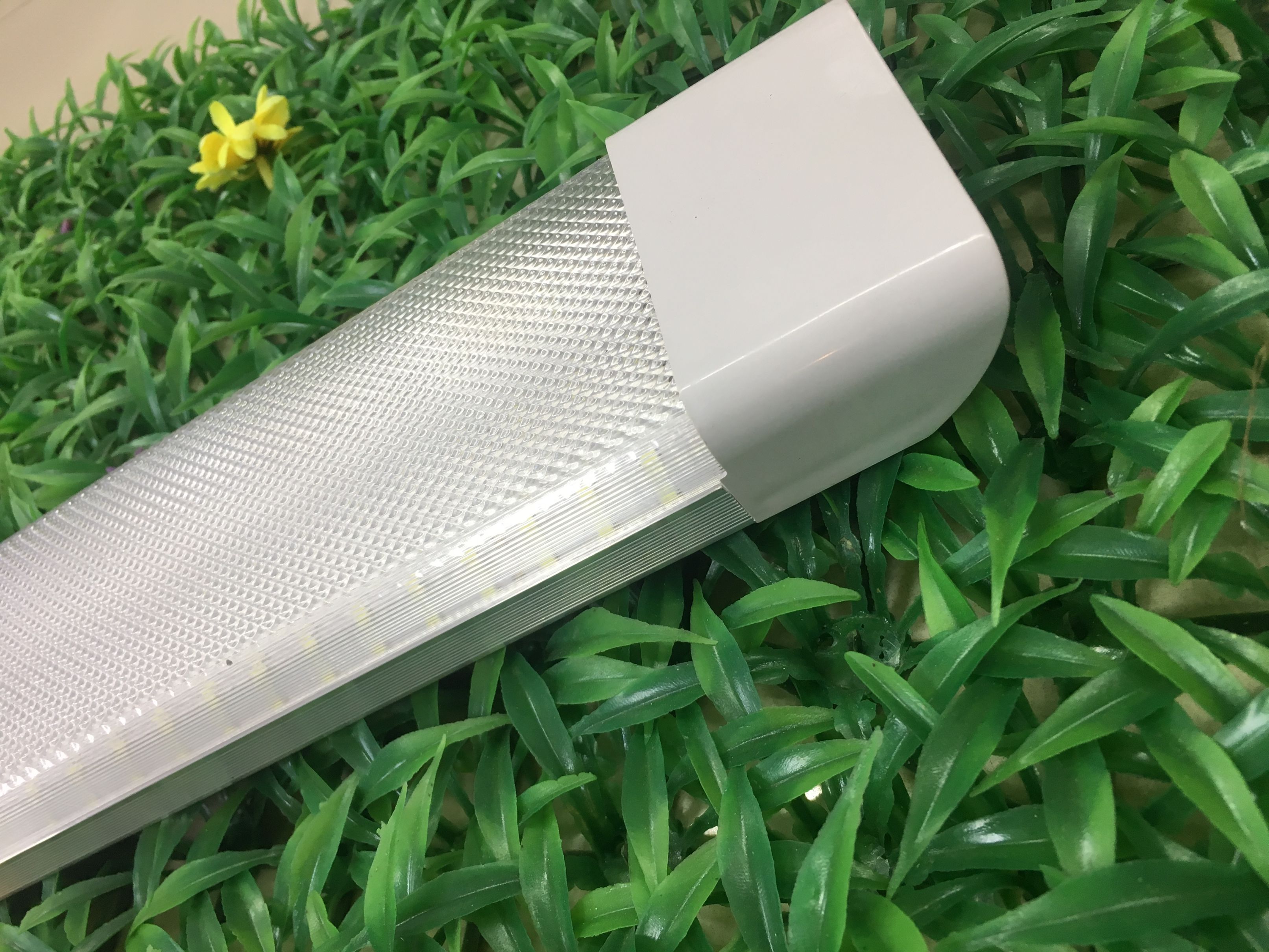 1.2M60w Square Led Lamp Dust-Proof Purification Lamp Warehouse Long Strip Fluorescent Lamp Embossed Cover
