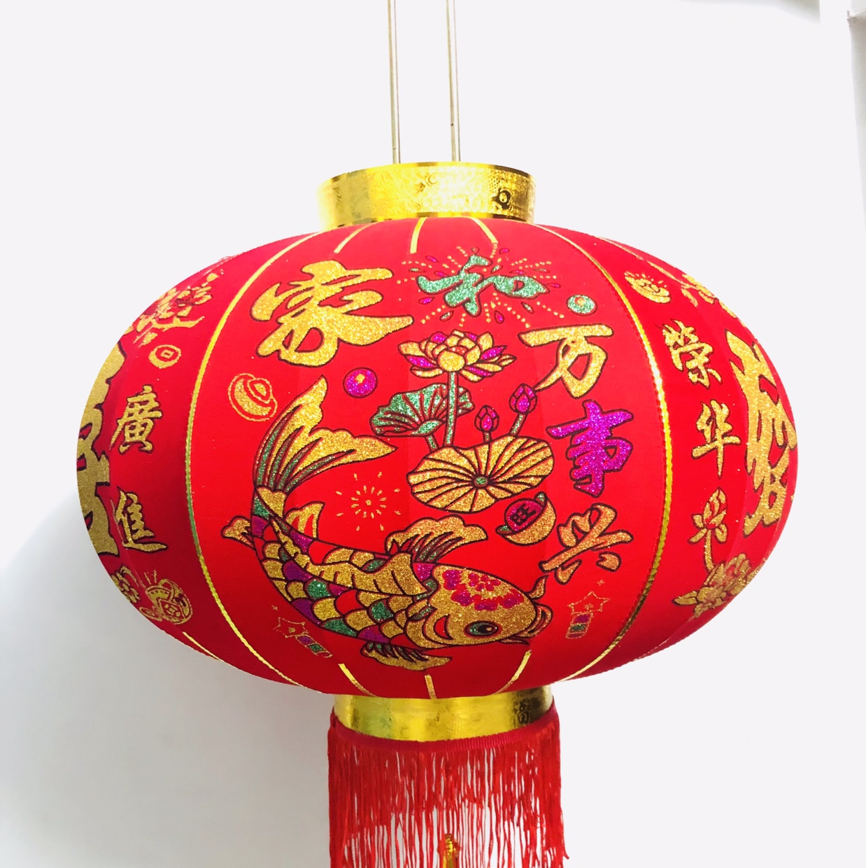 60公分绒布灯笼
