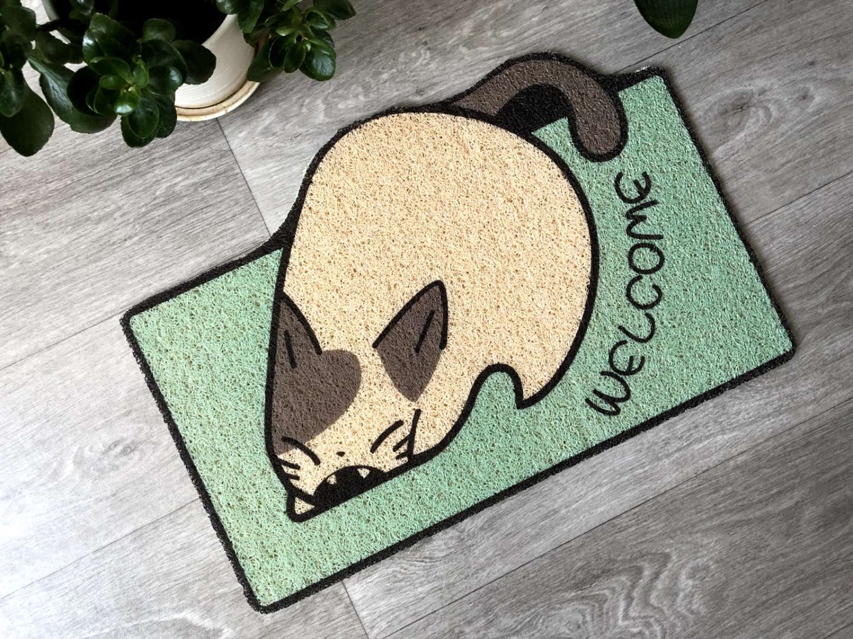 2023 New factory direct drawing jet Indy mat product size 38*58cm Item Picture
