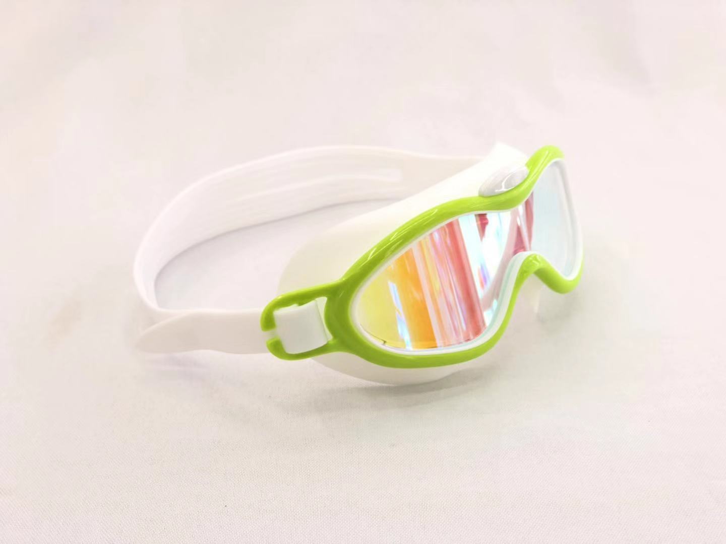 Feiduo Factory direct sales of new children's electroplated swimming goggles, swimming goggles, waterproof and anti-fog swimming goggles detail image 1
