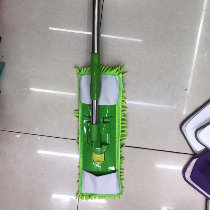 雪尼尔铁杆伸缩拖把细节图