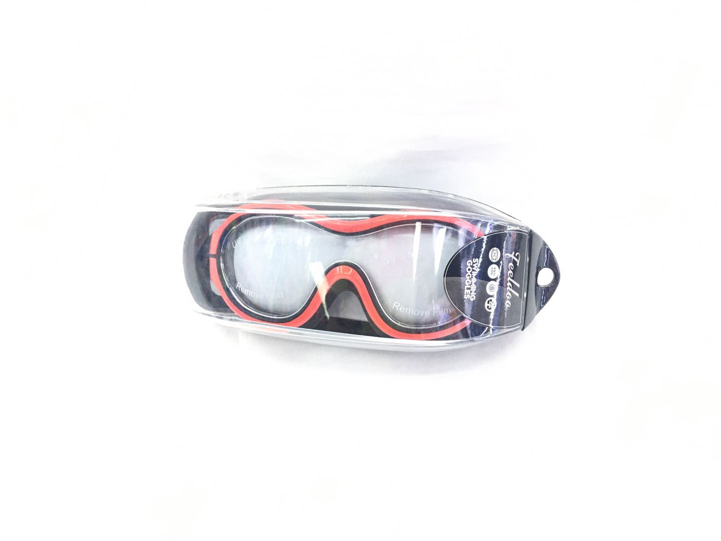 Yiwu adult Feiduo large-frame swimming goggles, silicone anti-fog swimming goggles, swimming glasses detail image 3
