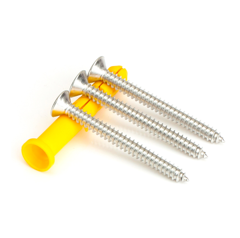 AKKOSTAR red, yellow, green and blue four-color mixed 8mm, 10mm and 12mm plastic expansion tubes details Picture