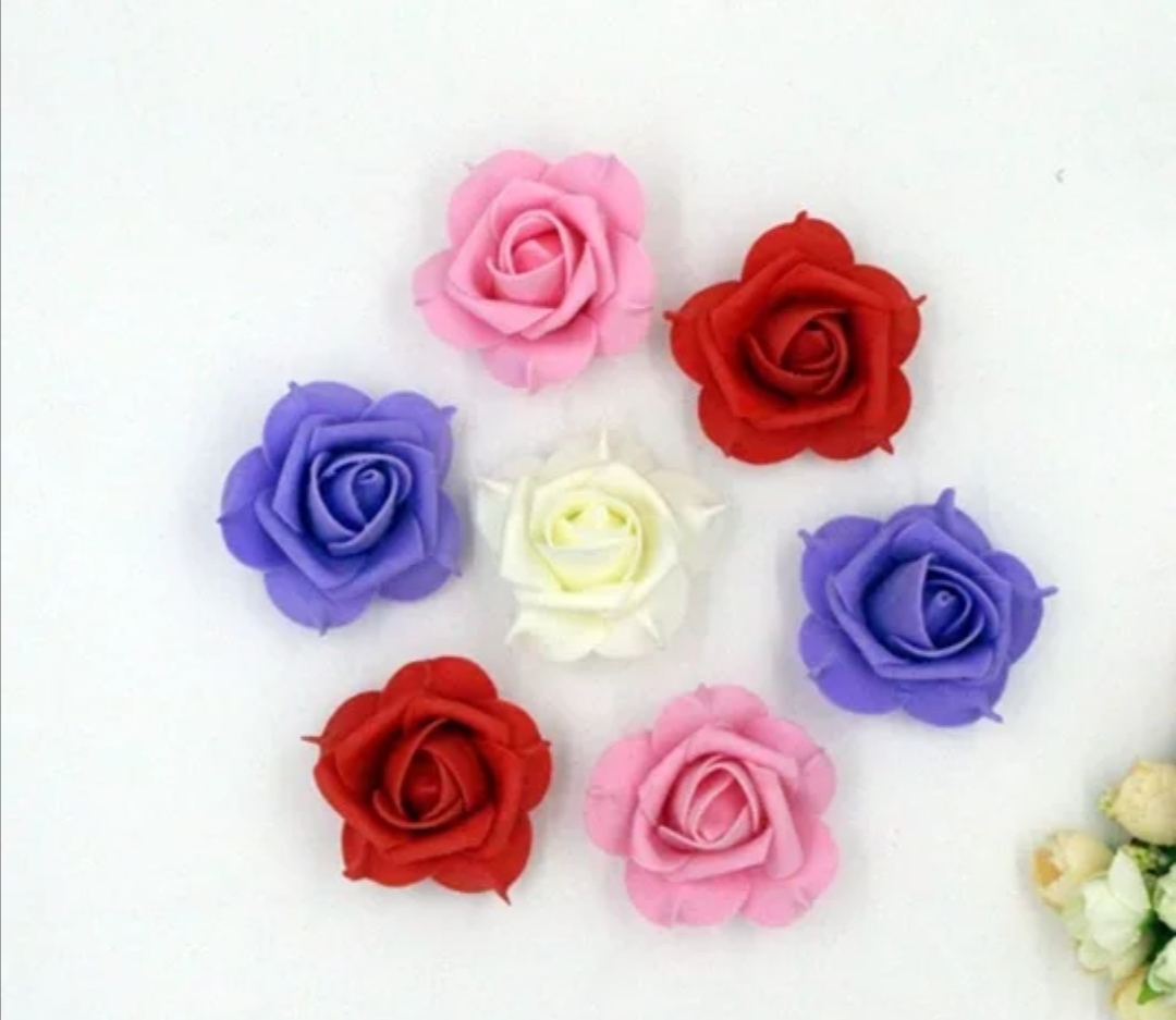 PE foam simulation flower, pointed mouth thumbnail