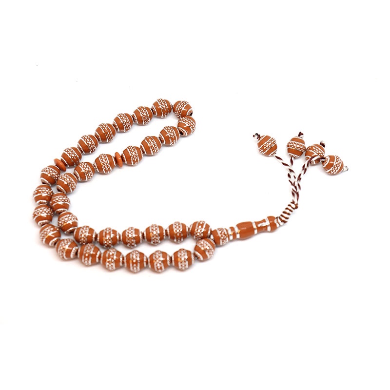 Focus on Muslim rosary plastic upper and lower patterns 33 manufacturers direct support color wholesale thumbnail