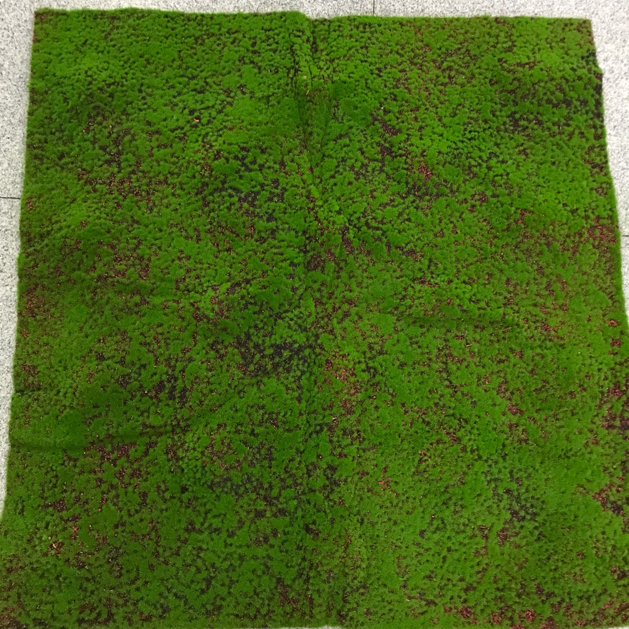 Living Room Background Decoration Simulation Plant Decoration Preferred Moss Coffee Color