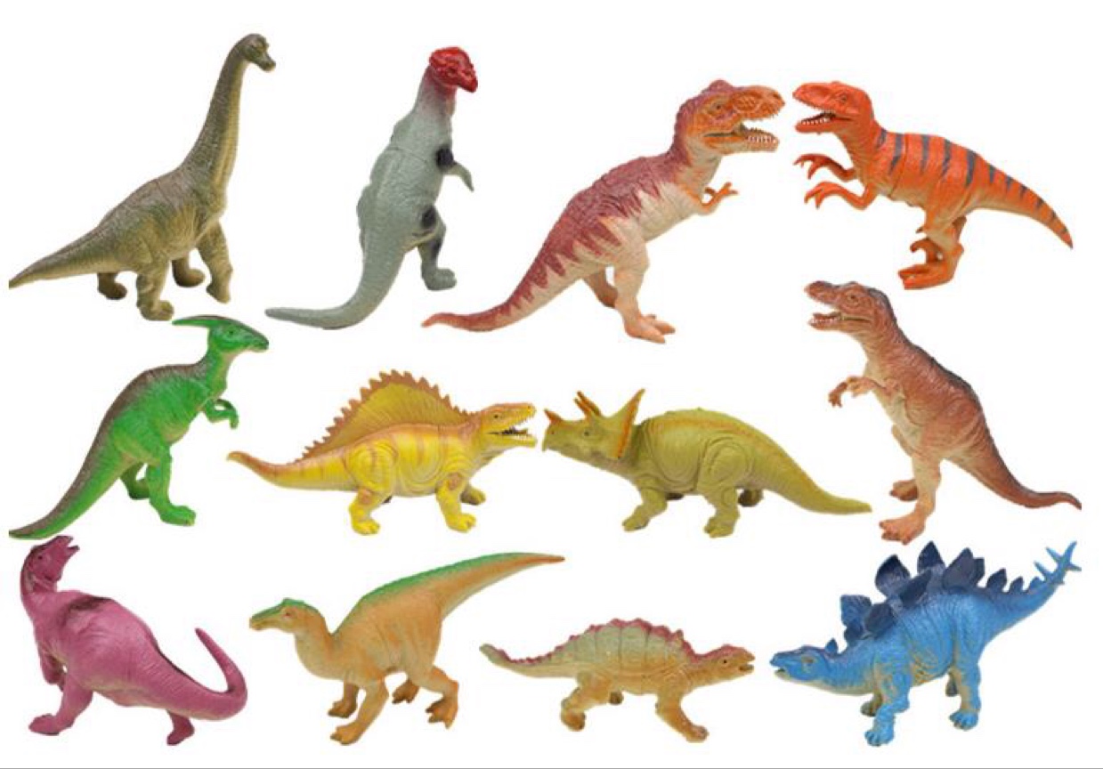 塑胶恐龙12款