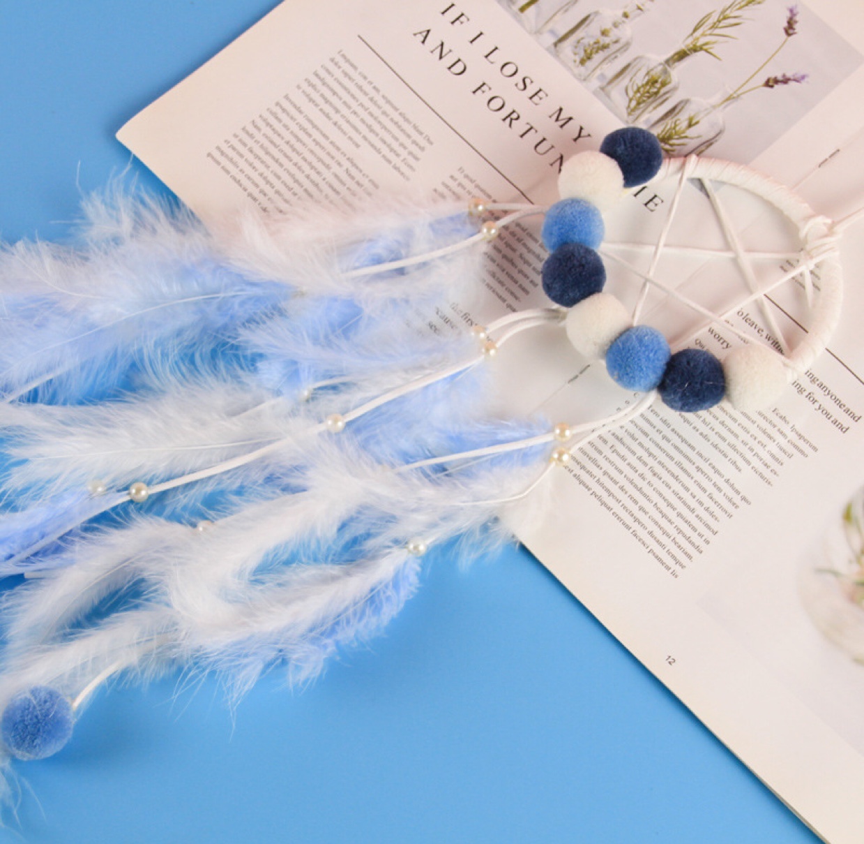 Pequeño fresco y lindo dreamcatcher details Picture