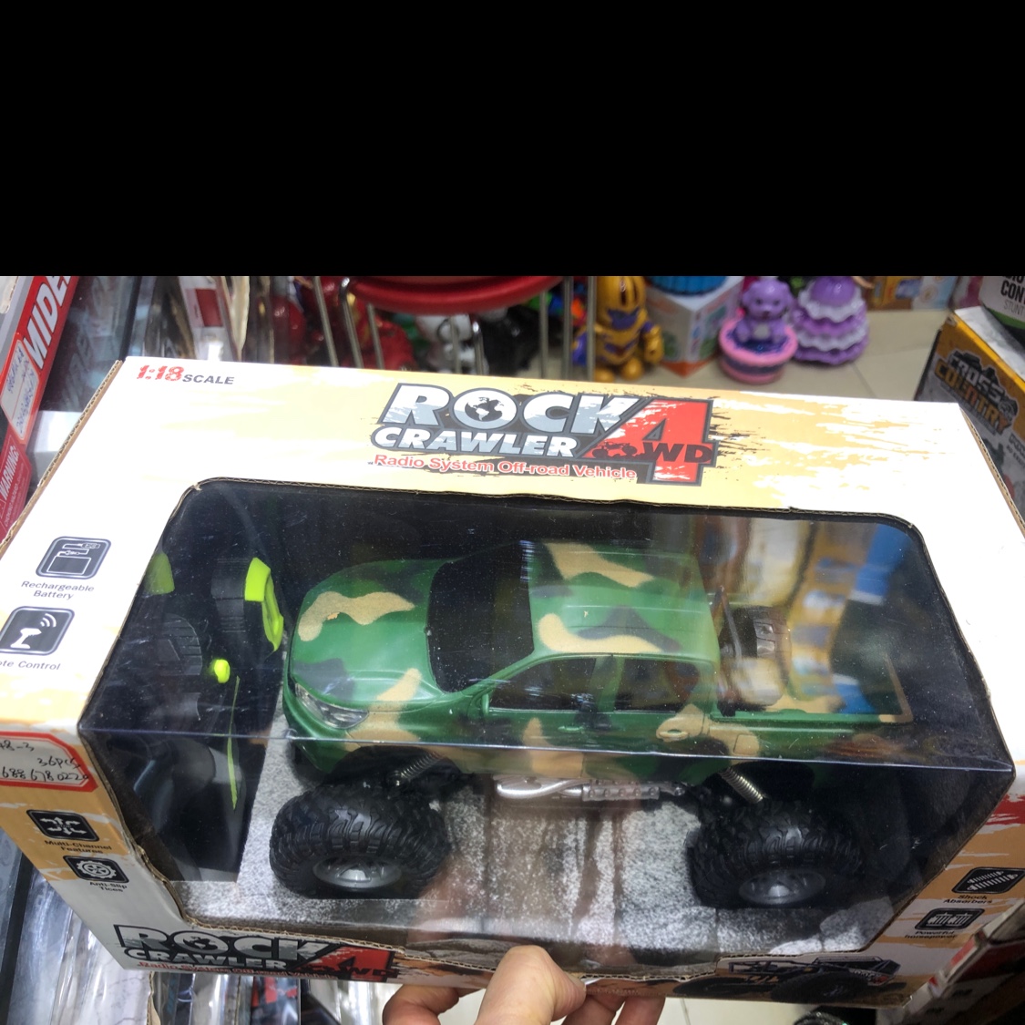 Video games, mountain toys, cars