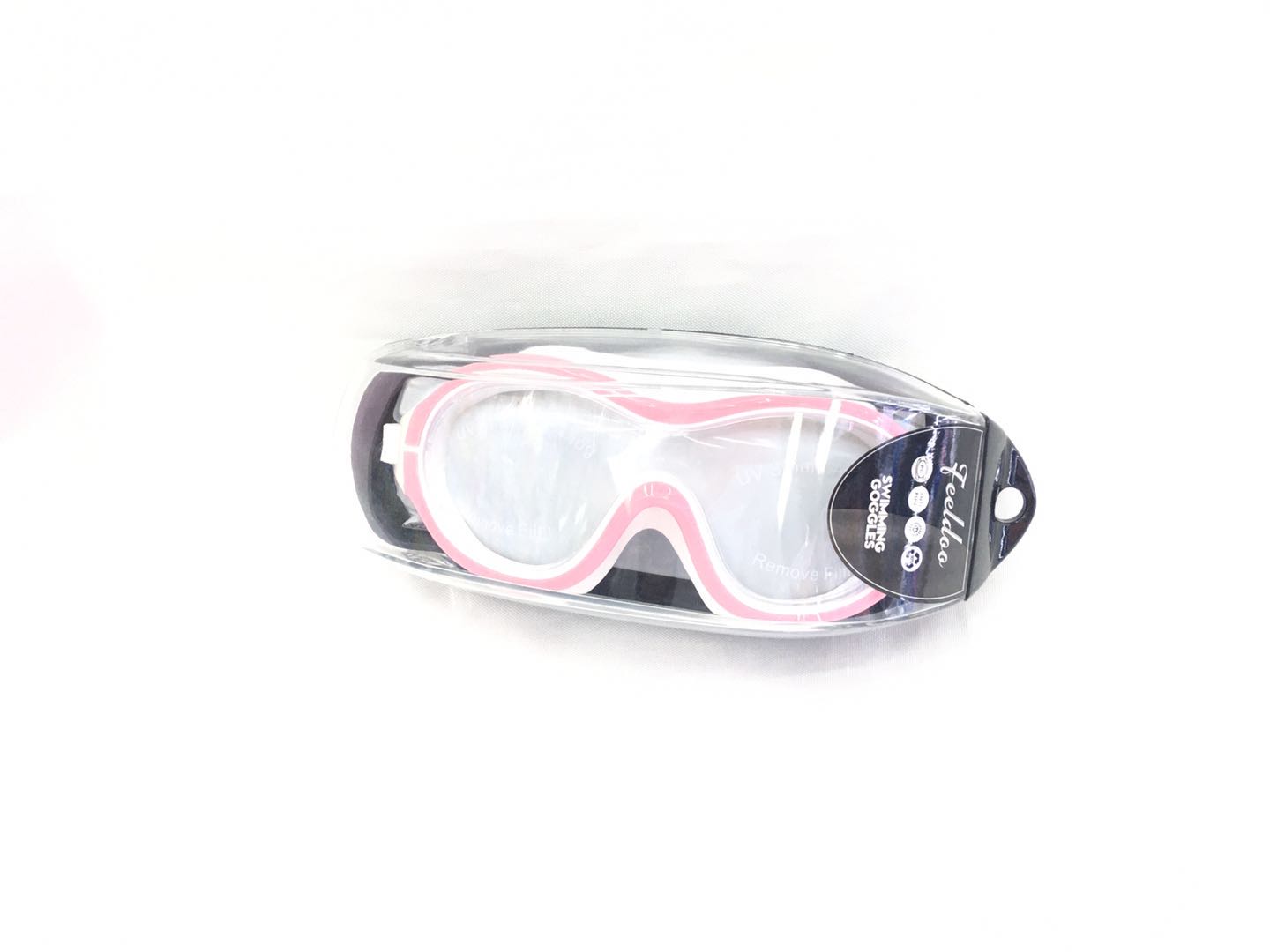 Yiwu adult Feiduo large-frame swimming goggles, silicone anti-fog swimming goggles, swimming glasses detail image 4