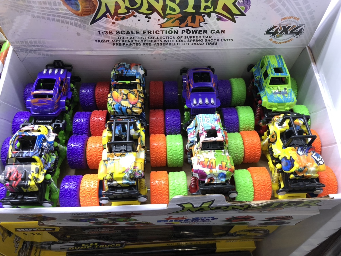Inertial car, off-road vehicle, stunt car, inertial off-road stunt car