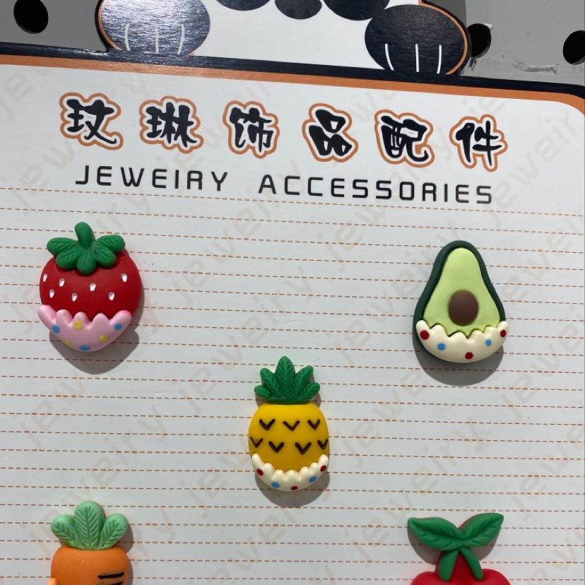 Painted fruits