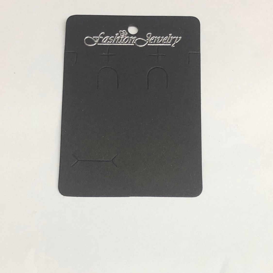 Factory direct sales of paper card accessories packaging, customized black set card 8*11