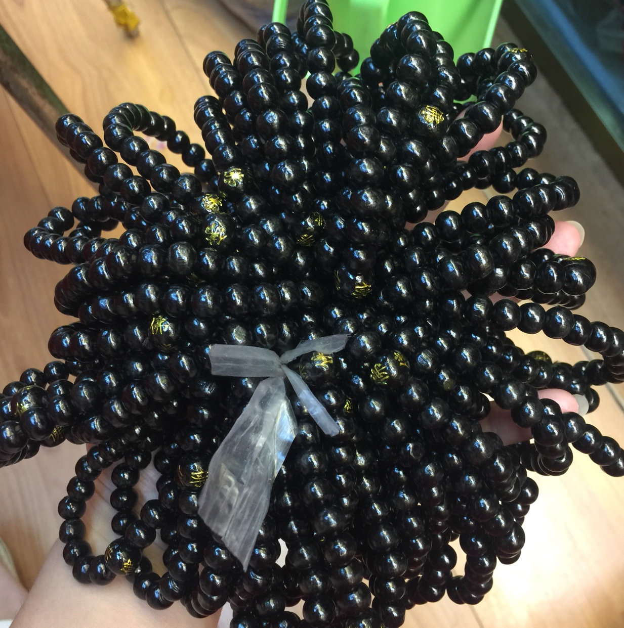 木珠/木雕/实木底座/古兰经架/小叶紫檀产品图