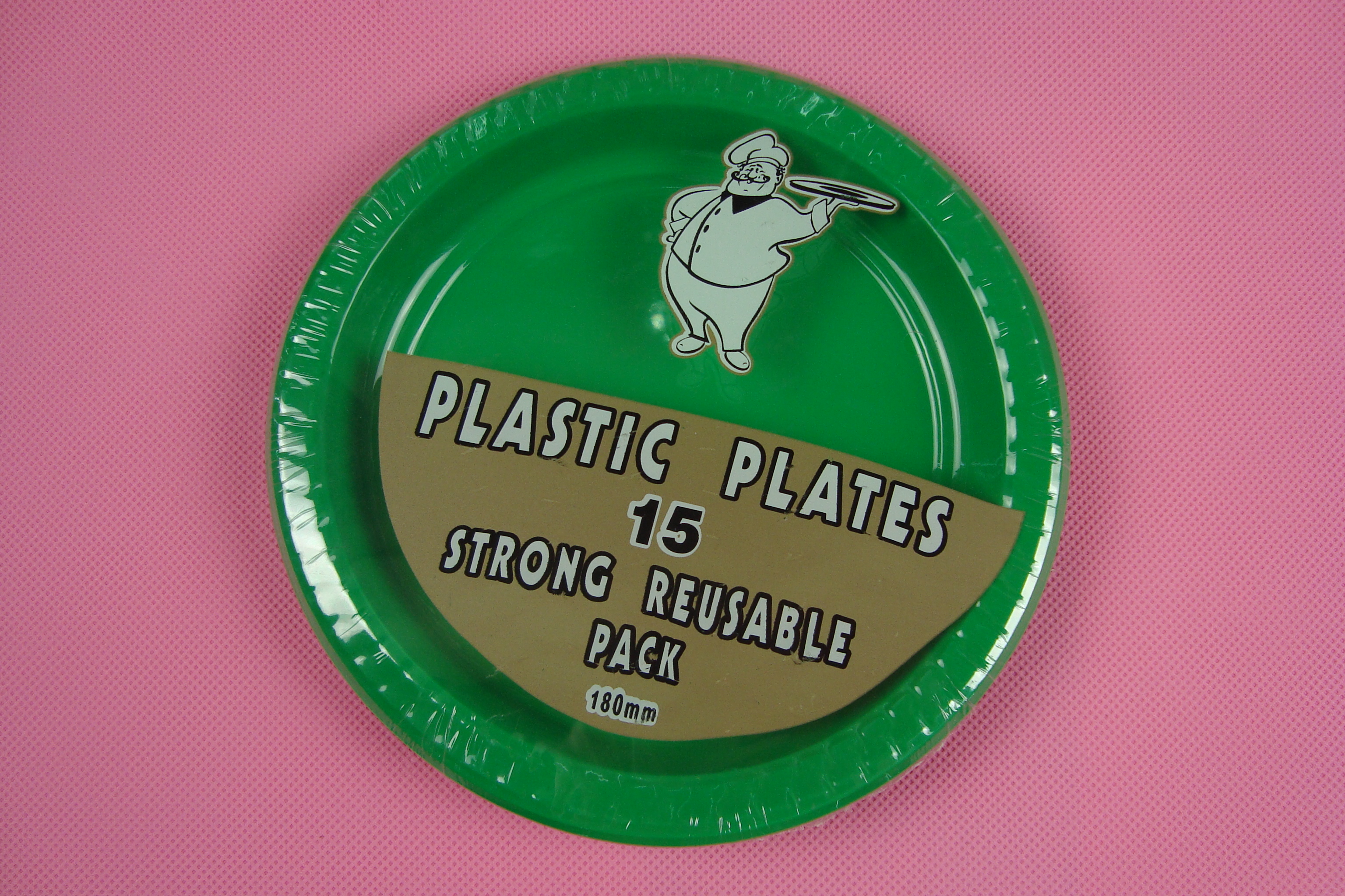 Color Plastic Plate, Disposable Plastic Plate, Ps Plate, 7 Inch Color Plastic Plate, Birthday Supplies Plate, Color Birthday Party Plate Specification drawing