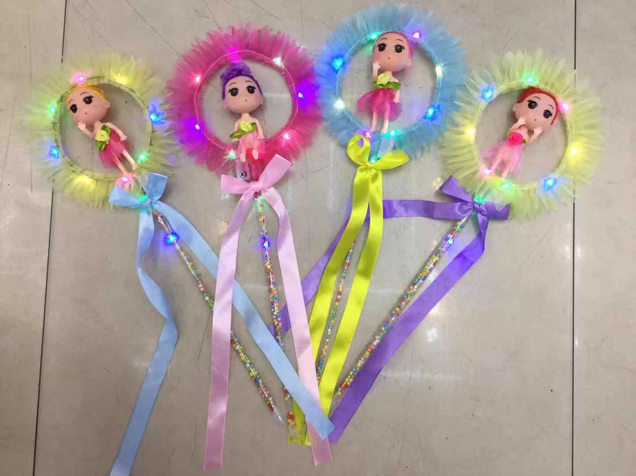 Pole with light sun doll plus lace thumbnail