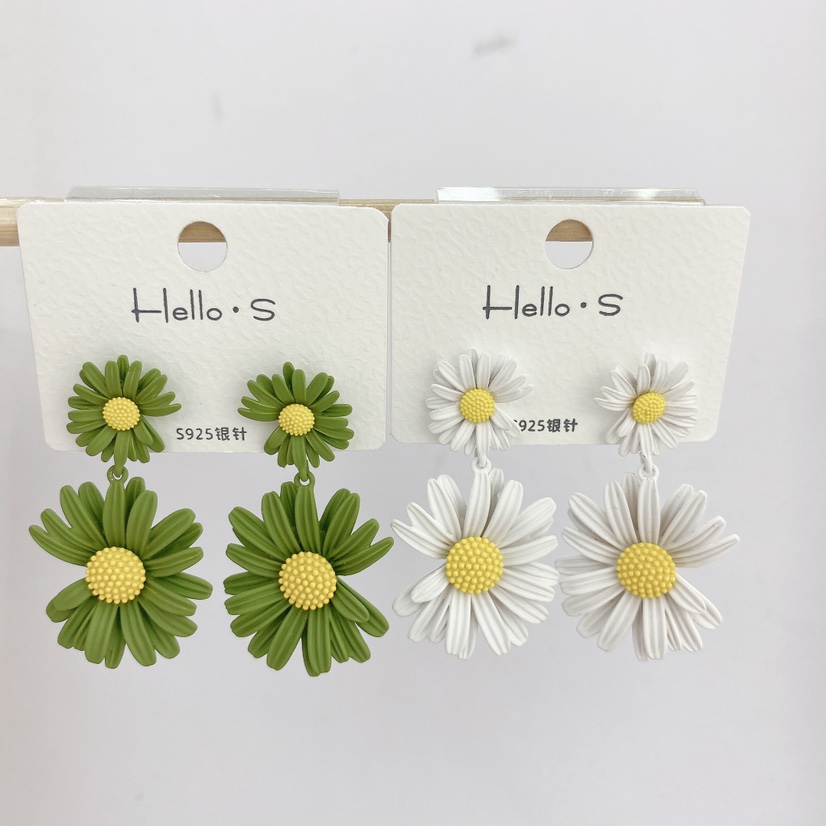 双胞胎彩色环保材料小雏菊🌼时尚潮款细节图