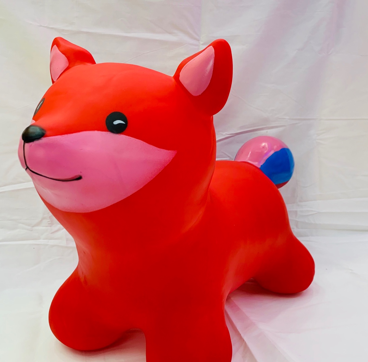 A new type of explosion-proof, thickened, environmentally friendly and inflatable jumping animal - the fox jumping horse Specification image