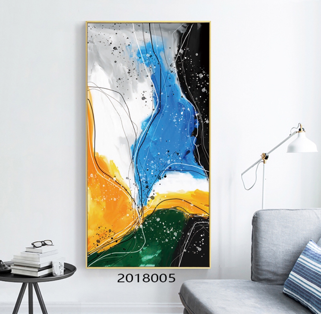 厂家直销背景墙装饰画现代抽象玄关油画挂画