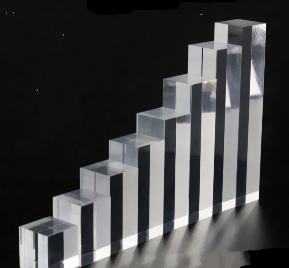 K9料水晶白料5×5X15厘米，量大价议，欢迎定购，