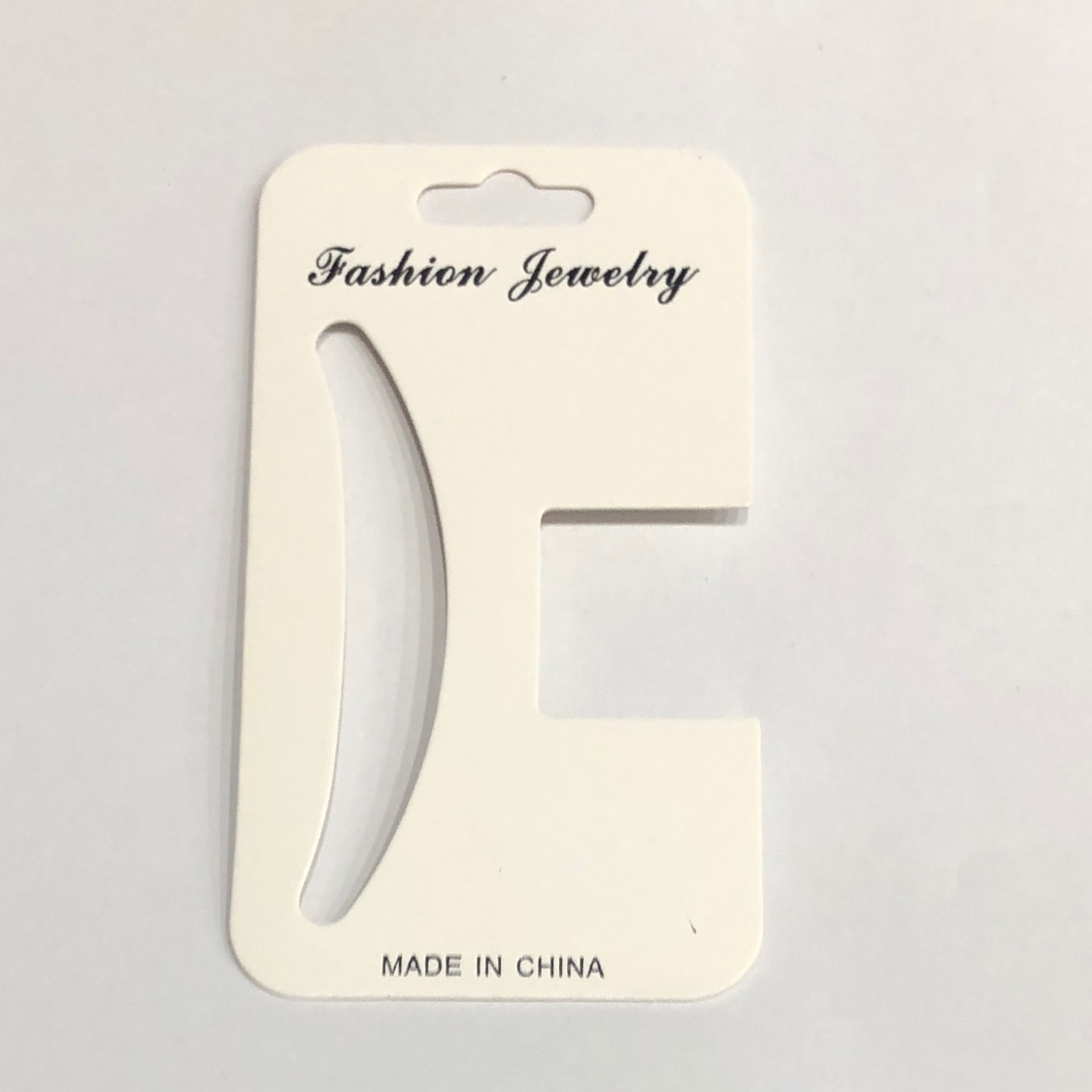 Factory direct sales of paper card accessories packaging custom hairpin cards 5.5*10