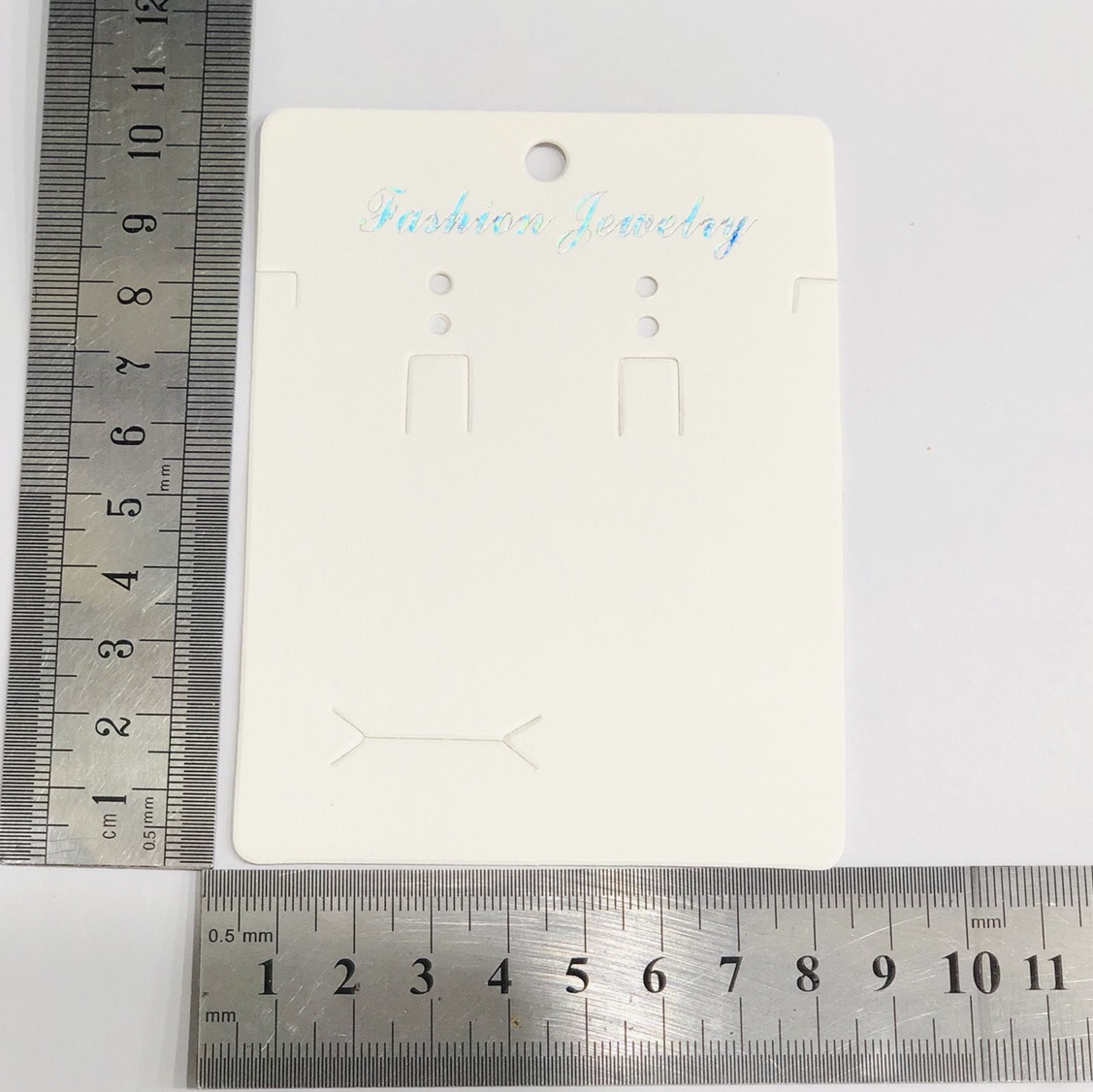 Factory direct sales of paper card jewelry packaging custom set cards 8*10.5 details Picture