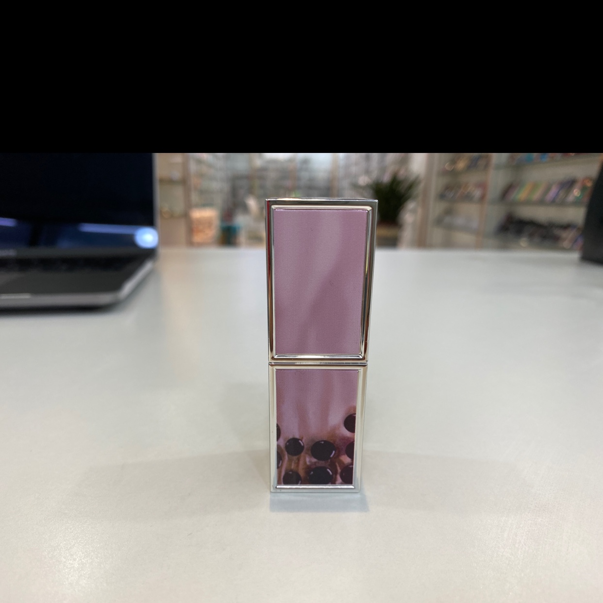 New pearl milk tea lipstick tube