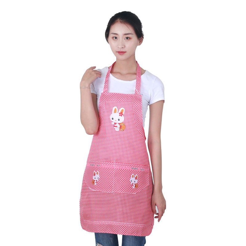 家务围裙、袖套实物图