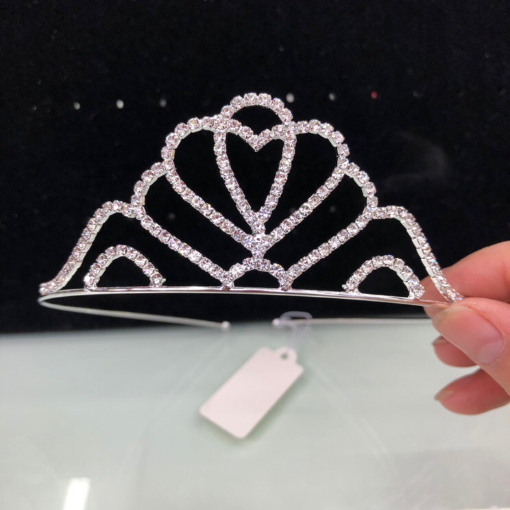Sell like hot cakes South Korea children crown hair ornaments boutique headwear South Korean popular hair hoop king over water diamond child head hoop head buckle Application Scenario